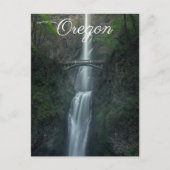 Multnomah Herfsten Portland Oregon Briefkaart (Voorkant)