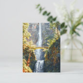 Multnomah Herfsten-Portland Oregon-Travel Briefkaart (Staand voorkant)
