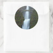 Multnomah Herfsten Ronde Sticker (Tas)