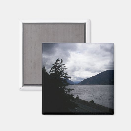 Multnomah Herfsten Schilderachtig snelweg Magneet (Voorkant / Achterkant)