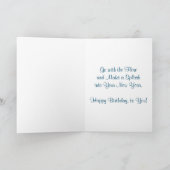 "Multnomah Herfsten" Verjaardag Kaart (Binnen)