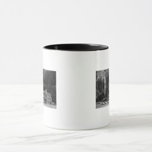 Multnomah Lodge en Herfsten foto Mok (Midden)