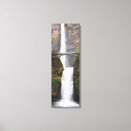 Multnomah waterfall Oregon Single Canvas afdrukken