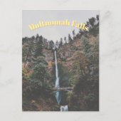 Multnomah-watervallen Briefkaart (Voorkant)