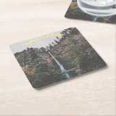 Multnomah-watervallen Kartonnen Onderzetters (Schuin)