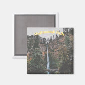 Multnomah-watervallen Magneet (Voorkant / Achterkant)