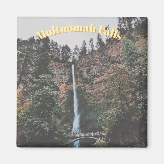 Multnomah-watervallen Magneet (Voorkant)