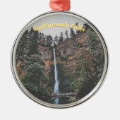 Multnomah-watervallen Metalen Ornament (Voorkant)