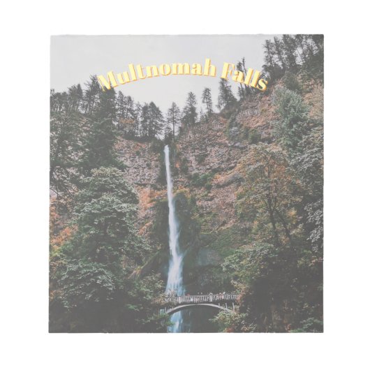Multnomah-watervallen Notitieblok (Voorkant)