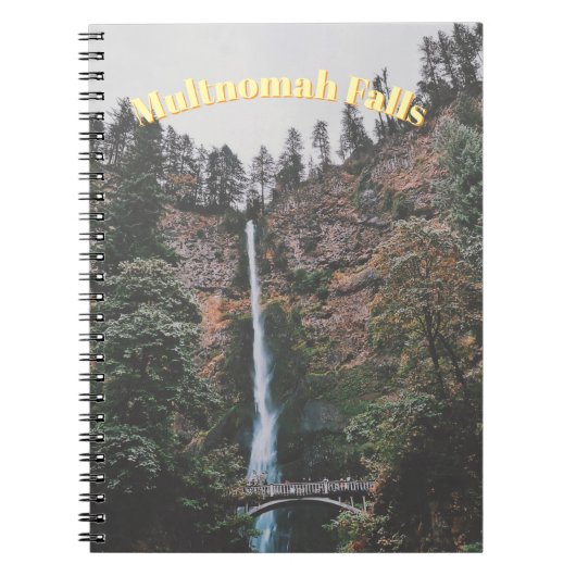 Multnomah-watervallen Notitieboek (Voorkant)