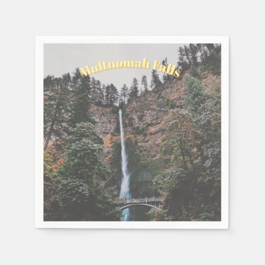 Multnomah-watervallen Servet (Voorkant)