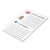 Multomap Gastenboek, Vakantie, enz. notitieblok (Schuin)