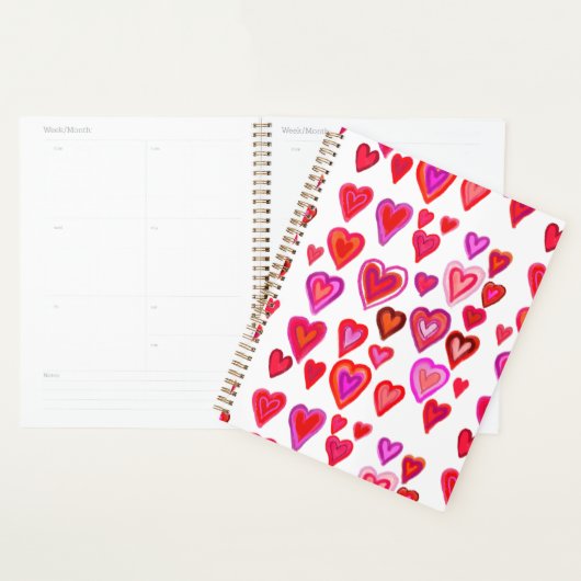 Multomap harten 3 ring planner (Display)