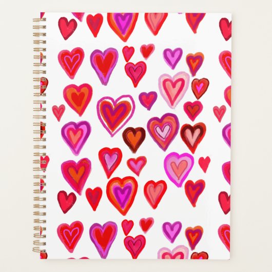 Multomap harten 3 ring planner (Voorkant)