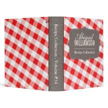 Multomap Rood en wit Gingham Southern Recipe