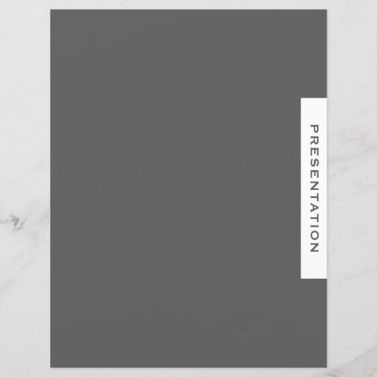 Multomap Sectie Divider | Presentatie | Grijs (Voorkant)