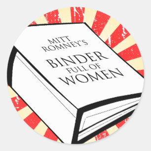 MULTOMAP VOL VROUWEN RONDE STICKER