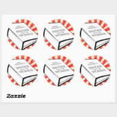 MULTOMAP VOL VROUWEN RONDE STICKER (Vel)