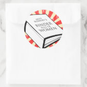 MULTOMAP VOL VROUWEN RONDE STICKER (Tas)