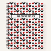 Multomap voor afspeelkaart Suit Game Room 3 Ring Notitieboek (Voorkant)