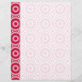 Multomappen pagina's van het Bright Red Daisy Whee (Voorkant)