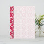 Multomappen pagina's van het Bright Red Daisy Whee (Staand voorkant)