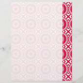 Multomappen pagina's van het Bright Red Daisy Whee (Achterkant)