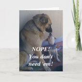 Multomappen vol met de verjaardag van de vrouw kaart (Voorkant)