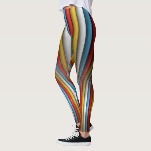 Multy 3D Abstract Leggings (Links)