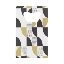 Multycolor Abstracte creditcard Flaconopener Creditkaart Flessenopener