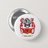 Mulvey Coat of Arms (familiekust) Ronde Button 5,7 Cm (Voorkant /achterkant)