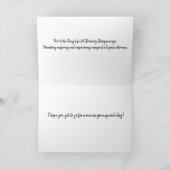 Mum Buggy Runner Birthday Card Kaart (Binnen)