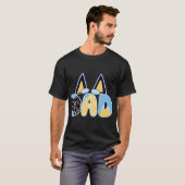 Mum Dad Cartoon Painting Retro family T-shirt (Voorkant volledig)