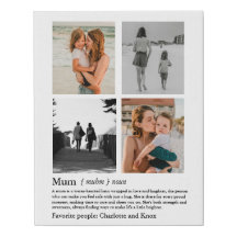 Mum Definition Print |  moeder kerst