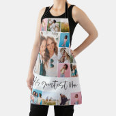 Mum fotocollage moderne typografie eenvoudig stijl schort (Insitu)