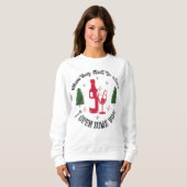Mum Holiday Wine Humor Sweater (Voorkant volledig)