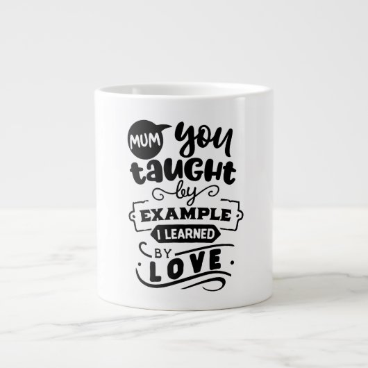 MUM- Jumbo-Mok Grote Koffiekop (Voorkant)