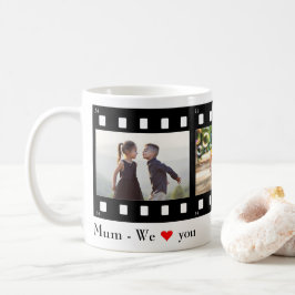 Mum Love You Fotostrip Collage Sjabloon Koffiemok