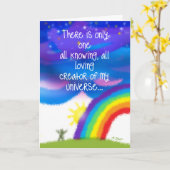 MUM - Mijn houdende van "Schepper" is u! Kaart (Gele Bloem)