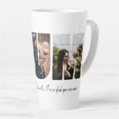 Mum Photo Collage Latte Mok (Rechterhoek)
