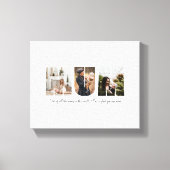 Mum Photo Collage Moederdag Gift Canvas Afdruk (Voorkant)