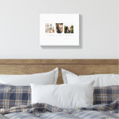 Mum Photo Collage Moederdag Gift Canvas Afdruk (Insitu (Slaapkamer))