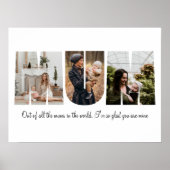 Mum Photo Collage Poster (Voorkant)