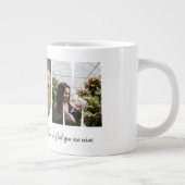 Mum Photo Collage voor Moederdag Grote Koffiekop (Rechts)