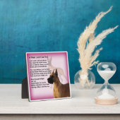 Mum Poem Plaque - Geweldig Dane Dog-ontwerp Fotoplaat (Insitu)