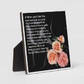 Mum Poem Plaque - Ontwerp van Rozen Fotoplaat (Voorkant)