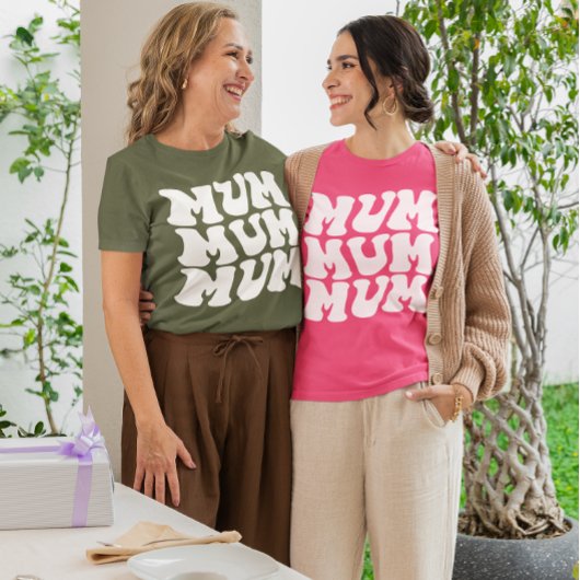Mum Shirt voor Vrouwen - Retro Gift voor Moederdag