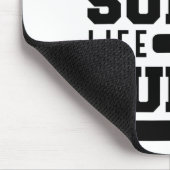 Mum Super Life Super Moe Funny Moederdag Nieuw M Muismat (Hoek)