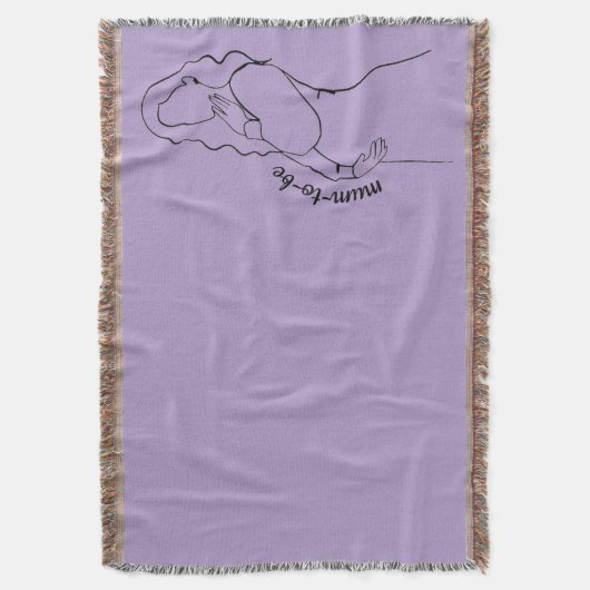 Mum-to-be Deken (Voorkant Verticaal)