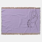 Mum-to-be Deken (Voorkant)